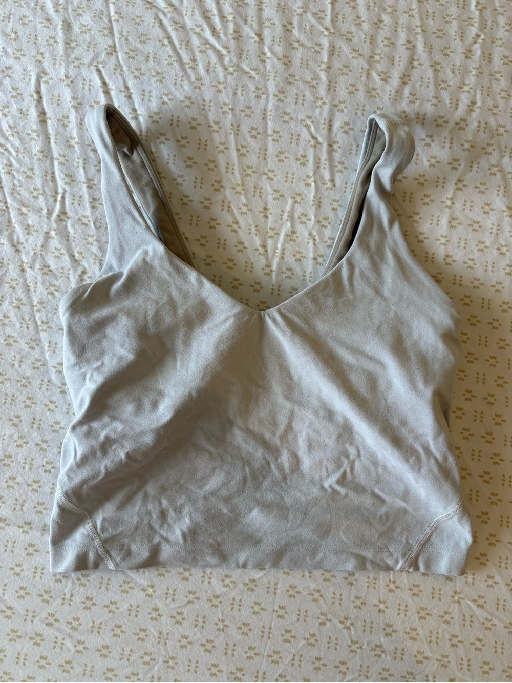 Lululemon white define tank size 4
